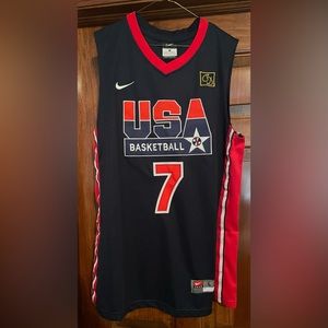 BRAND NEW Dream Team USA Larry Bird Basketball Jersey. Size Large.